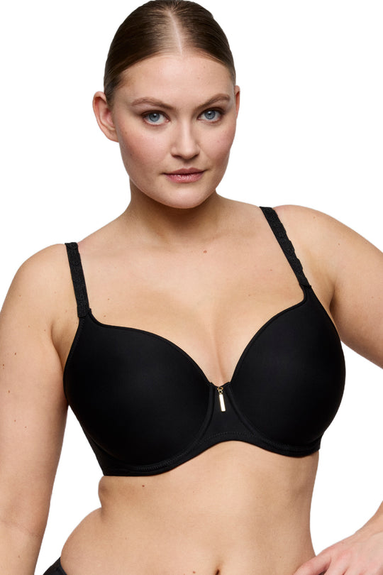 PrimaDonna Twist Twixie Padded Heartshape Bra, Black (0242530)