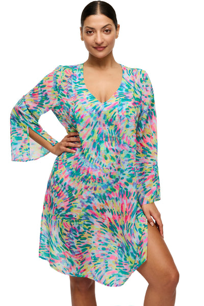 PrimaDonna Swim Douala Kaftan, Impressionist Summer (4014084)