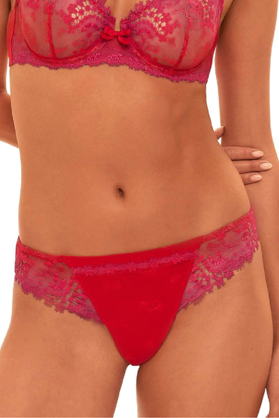 Simone Perele Wish Bikini Brief, Rainbow Red (12B720)