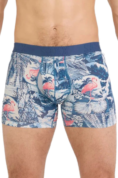 SAXX DropTemp® Cooling Cotton Boxer SXBB86F-BWI (Botanique-Washed Indigo)