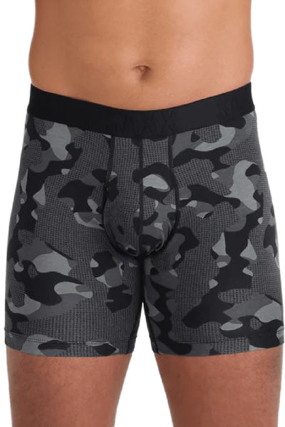 SAXX DropTemp® Cooling Cotton Boxer SXBB86F-PCG (Pebble Camo-Graphite)