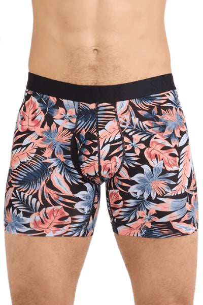SAXX DropTemp® Cooling Cotton Boxer SXBB86F-PPS (Palm Passion)