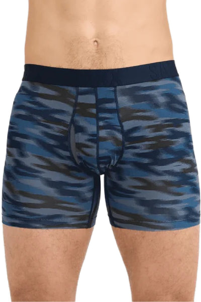 SAXX DropTemp® Cooling Cotton Boxer SXBB86F-SCI (Swift Camo-Dark Ink)
