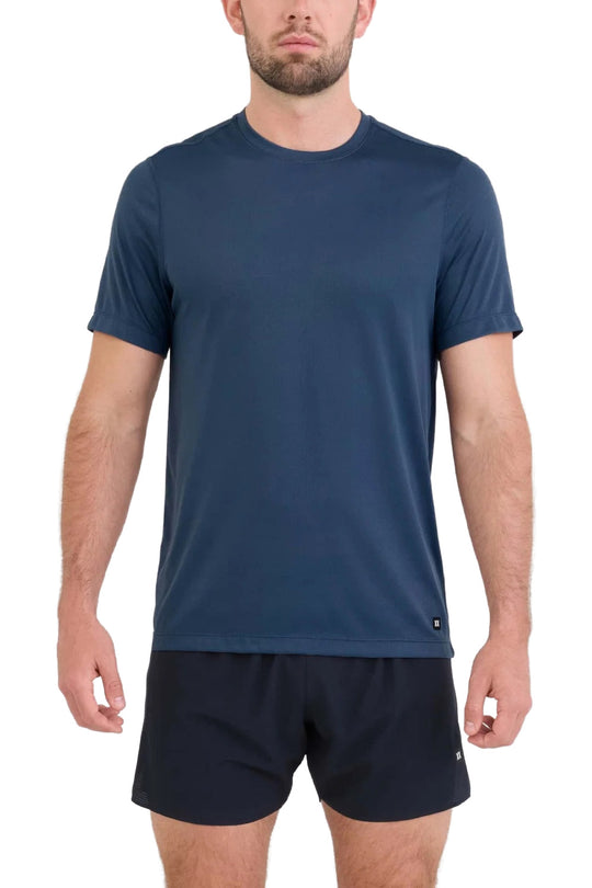 SAXX Multi Sport UPF Performance T-Shirt, Washed Indigo (SXMS20-WID)
