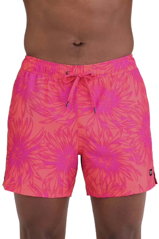 SAXX Oh Buoy 5" Swim Shorts SXSW03L-BDG (Big Daisy-Gumball)