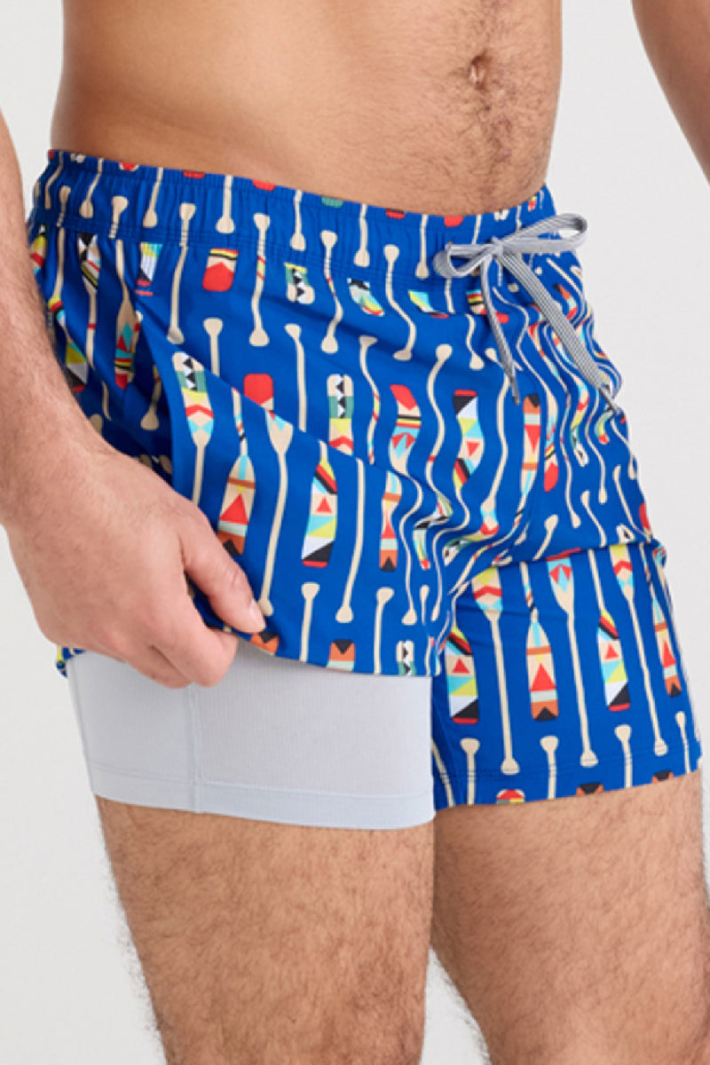 SAXX Oh Buoy 5" 2N1 Swim Short SXSW03L-OTB (Oartiz Blue)
