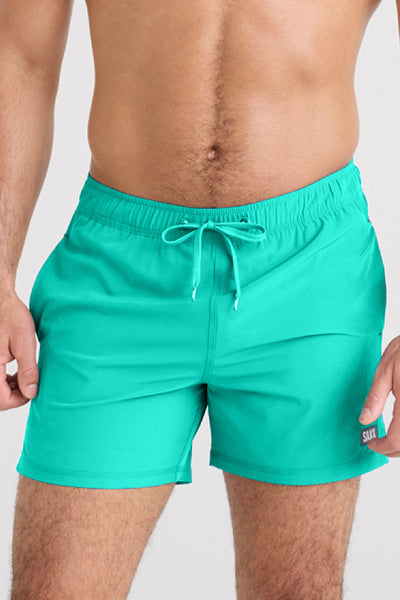 SAXX Oh Buoy 5" Swim Shorts SXSW03L-PCK (Peacock)
