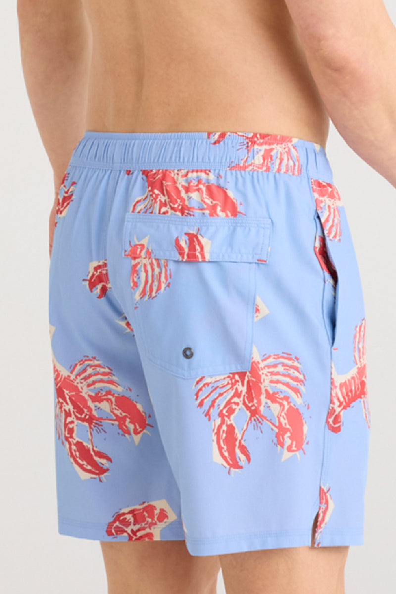 SAXX Oh Buoy 7" Swim Shorts SXSW04L-LBB (Lobster Boil)