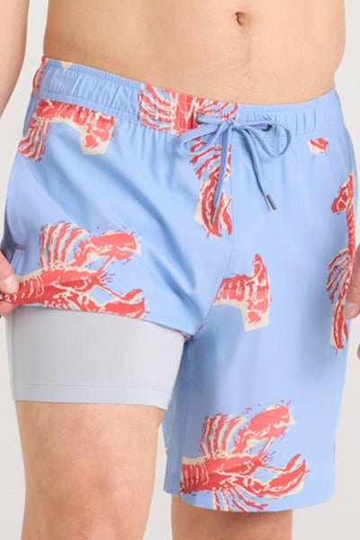 SAXX Oh Buoy 7" Swim Shorts SXSW04L-LBB (Lobster Boil)