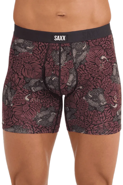 SAXX Vibe Dropstop Xtra Boxer Brief SXVX24F-SJH (Smoking Jacket)