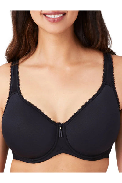 Wacoal Basic Beauty Spacer Underwire T-Shirt Bra, Black (853192)