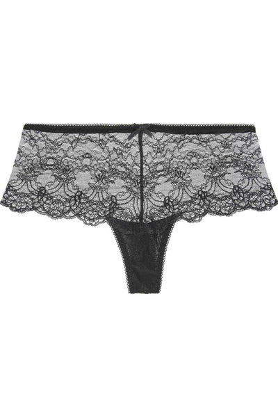 Aubade Danse des Sens lace St Tropez Shorty, Black (OG70)