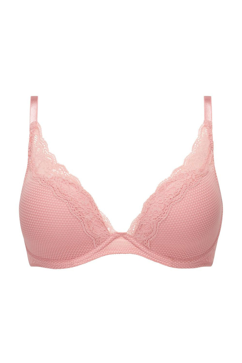 Passionata Brooklyn Plunge T-Shirt Bra, Rose Pink (5701)