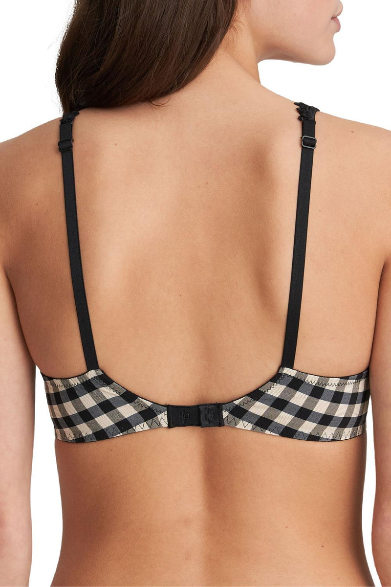 Marie Jo Ely Padded Heart Shaped Bra, Black (0102436)