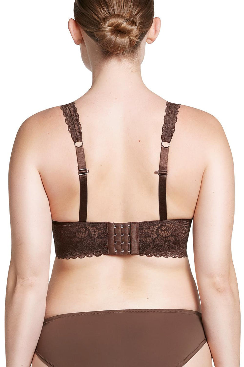 Parfait Adriana Wire Free Lace Bralette, Deep Nude (P5482)