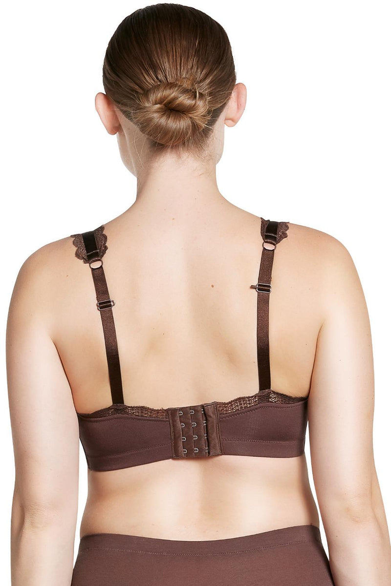 Parfait Dalis Wire Free Bralette, Deep Nude (P5641)