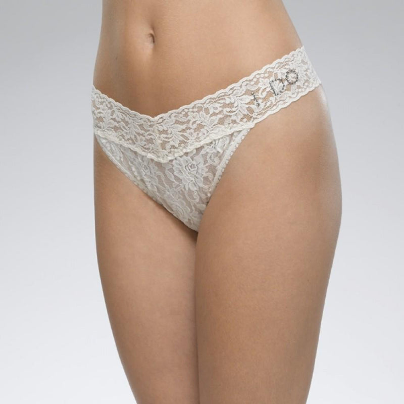 Hanky Panky Bridal Thong I Do 6511 – My Top Drawer