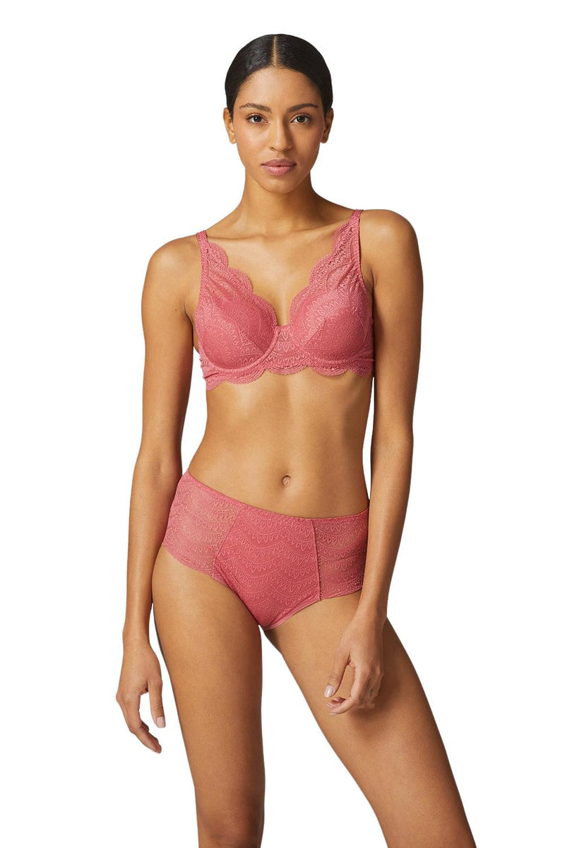Simone Perele Karma Padded Half Cup Bra, Blush Pink (12V343)