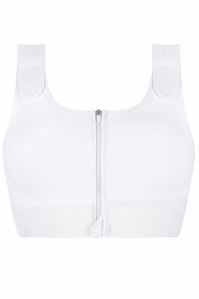 Amoena Pamela Seamless Post-Surgical Bra, White (45010)