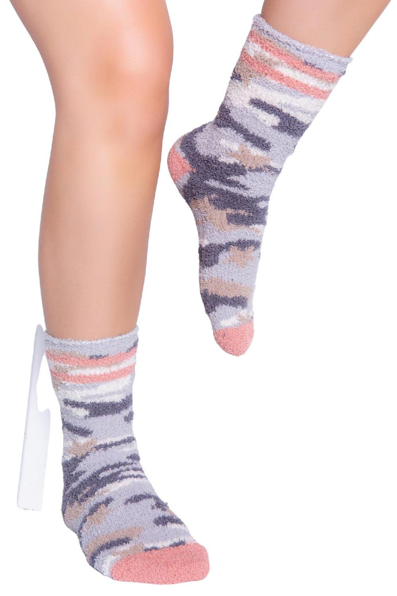 PJ Salvage CAMO Fun Socks RZFX2-BLUSH