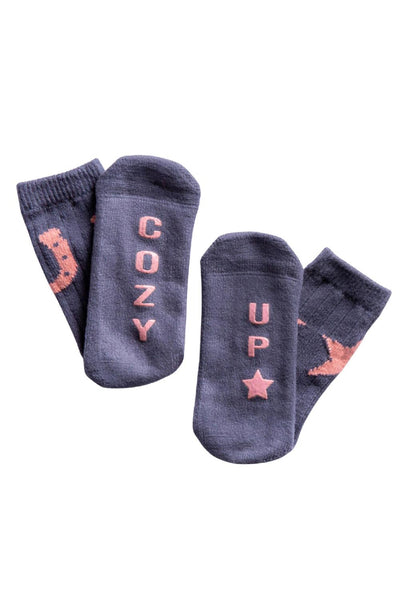 COZY UP Socks RZFX3-CHARCOAL