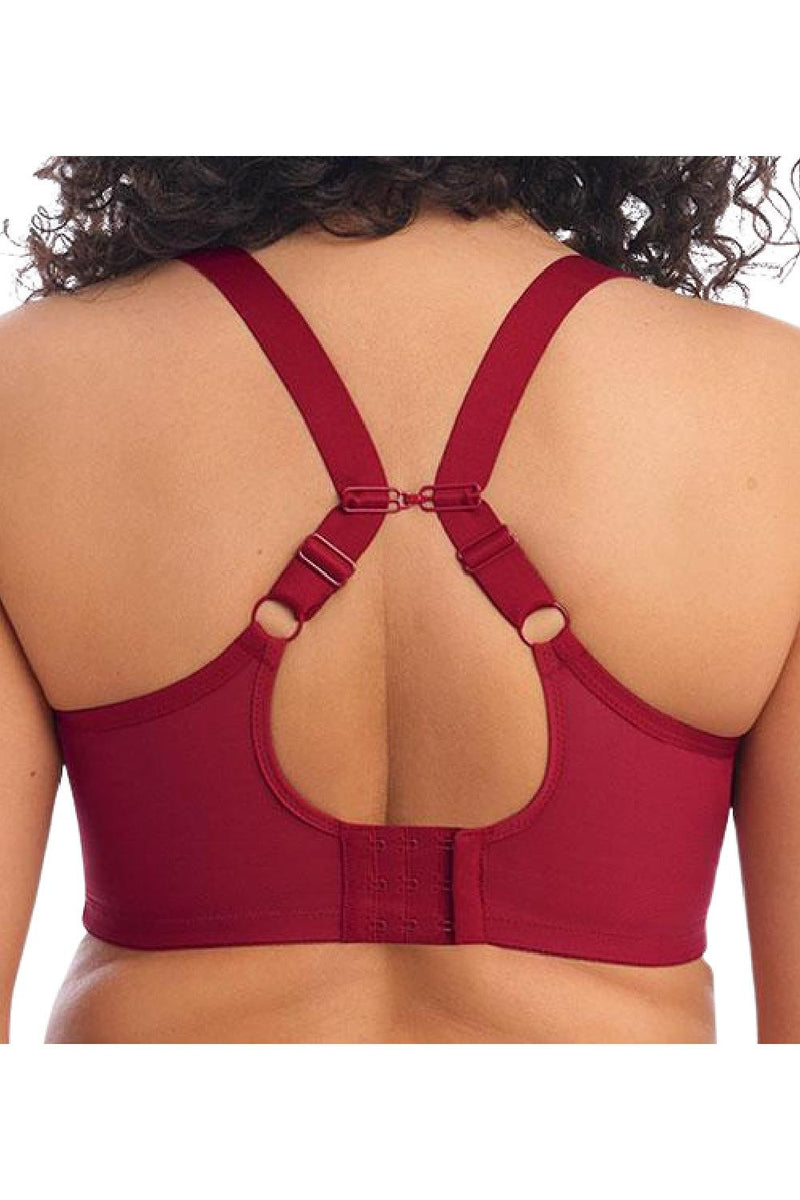Elomi Matilda Convertible Plunge Bra, Crimson (EL8900)