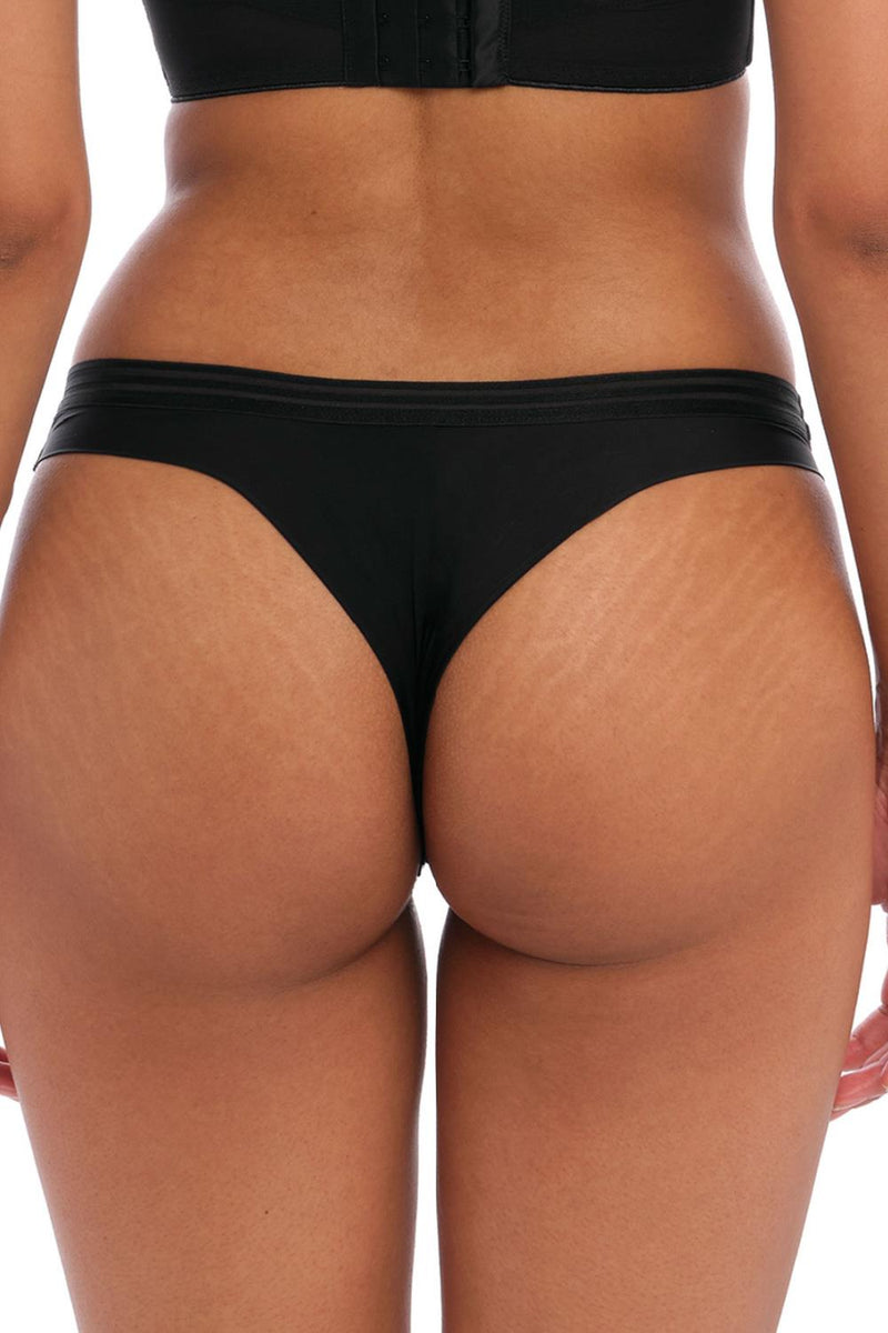 Freya Tailored Brazilian Panty, Black (AA401171)