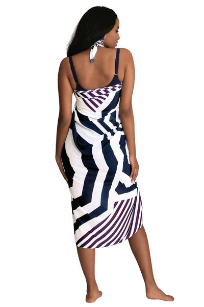 Anita MARO Pareo, Navy Blue/White (M28103)