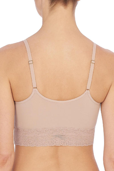 Natori Bliss Perfection Wireless Plunge Bralette, Cafe (723092)
