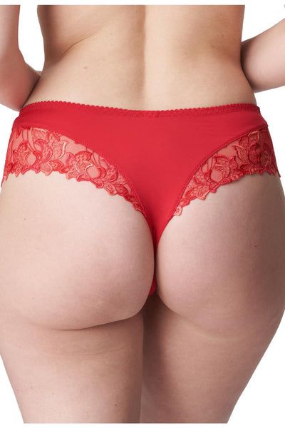 Prima Donna Deauville Luxury Thong, Scarlet (0661816)