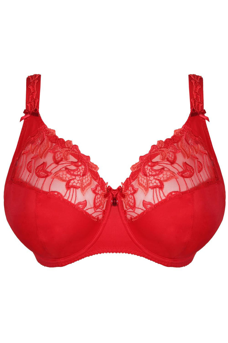 Red J Cup Bras