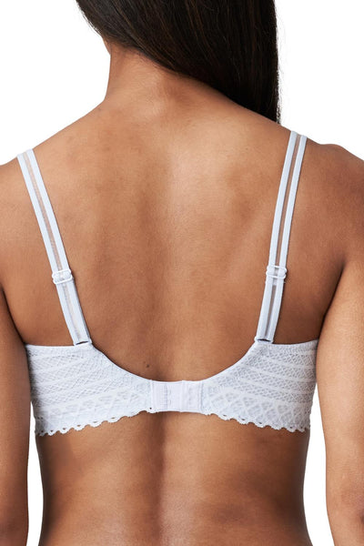 PrimaDonna Twist East End Padded Heart Shaped Bra, Heather Blue (0241930)