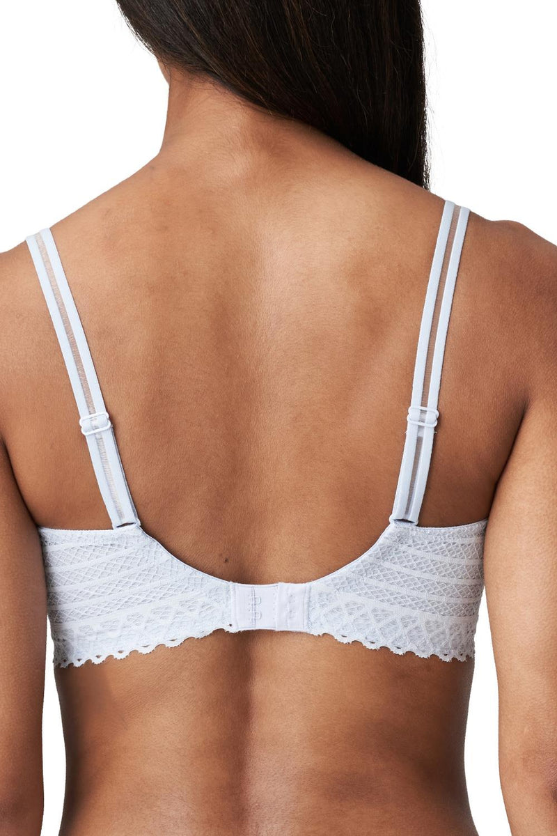 PrimaDonna Twist East End Padded Heart Shaped Bra, Heather Blue (0241930)