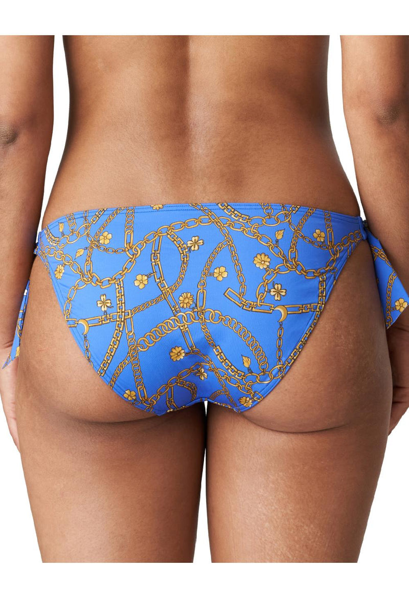 PrimaDonna Swim Olbia Side Tie Briefs, Electric Blue (4009153)