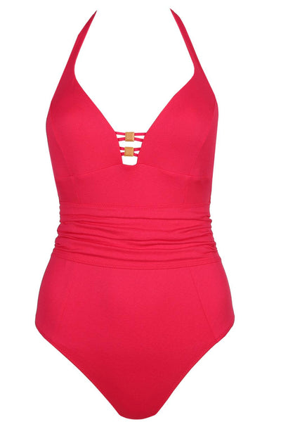 Marie Jo Pamplona Halter Swimsuit, Freesia (1004432)