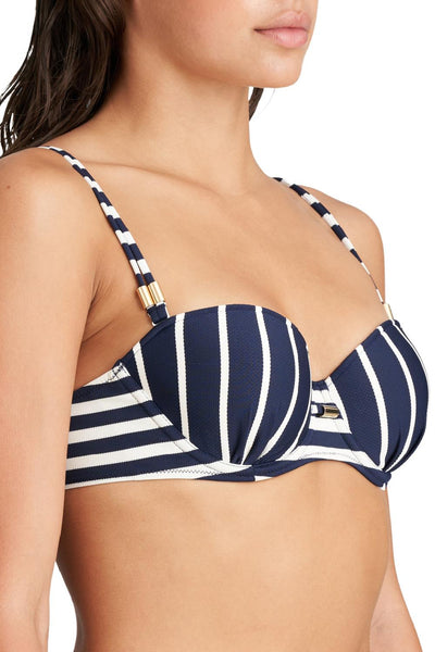 Marie Jo Swim Cadiz Bikini Strapless Padded Top, Water Blue (1005218)
