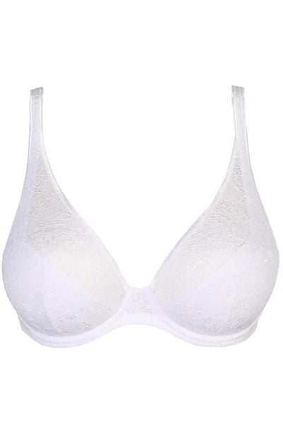 Prima Donna Twist Epirus Triangle Bra, White (0141974)