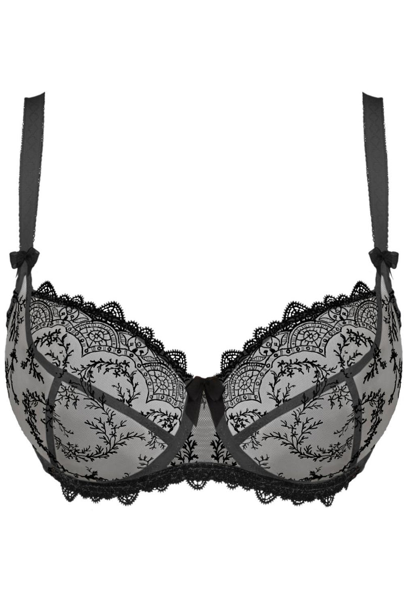 Underwired low-necked bra Empreinte Louise (Sequoia)