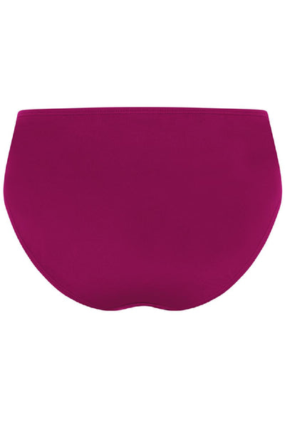 Amoena Boho Vibes High-Waist Swim Brief, Berry Sorbet (71562)