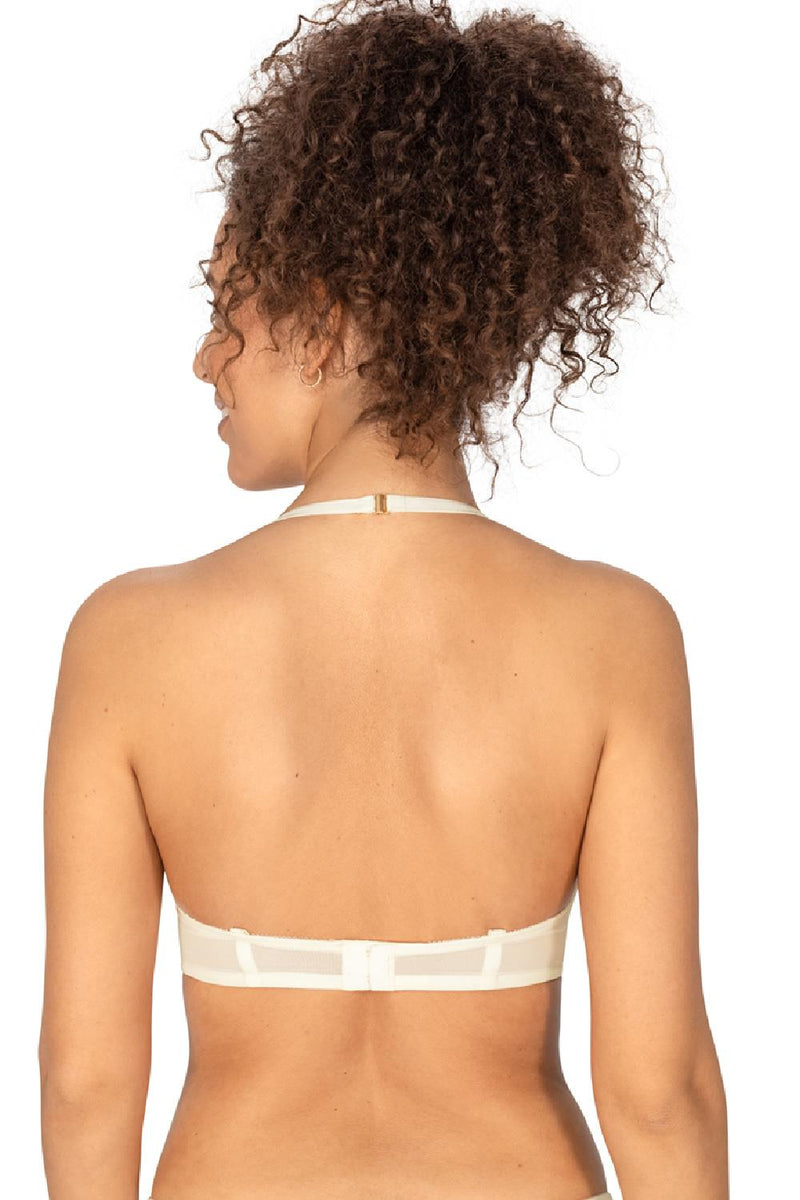 Amoena Daydream Padded Wire-free Bra, Off White/Floral (44795)