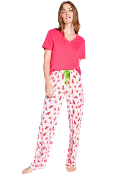PJ Salvage Playful Prints Watermelon Pant RDPPP-BLUSH