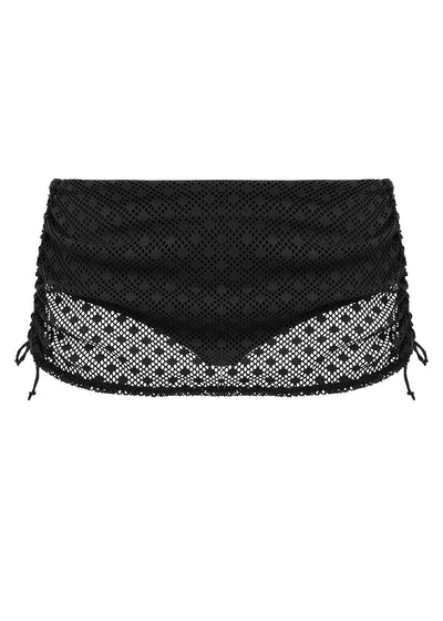 Elomi Bazaruto Skirted Bikini Brief, Black (ES800683)