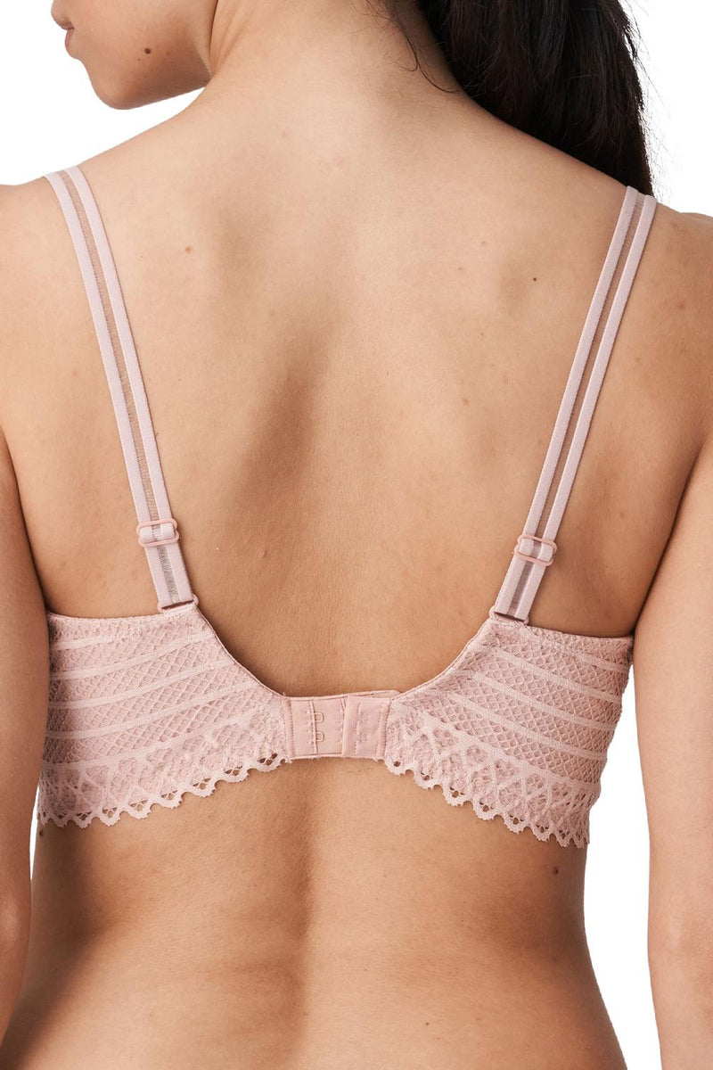 PrimaDonna Twist East End Padded Heart Shaped Bra, Powder Rose (0241930)