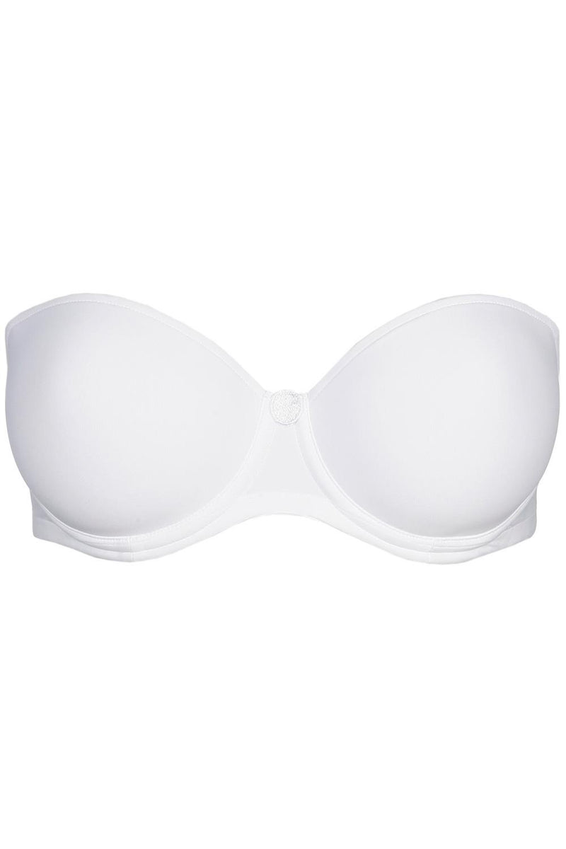 Marie Jo Tom Padded Strapless Bra, White (0120828)