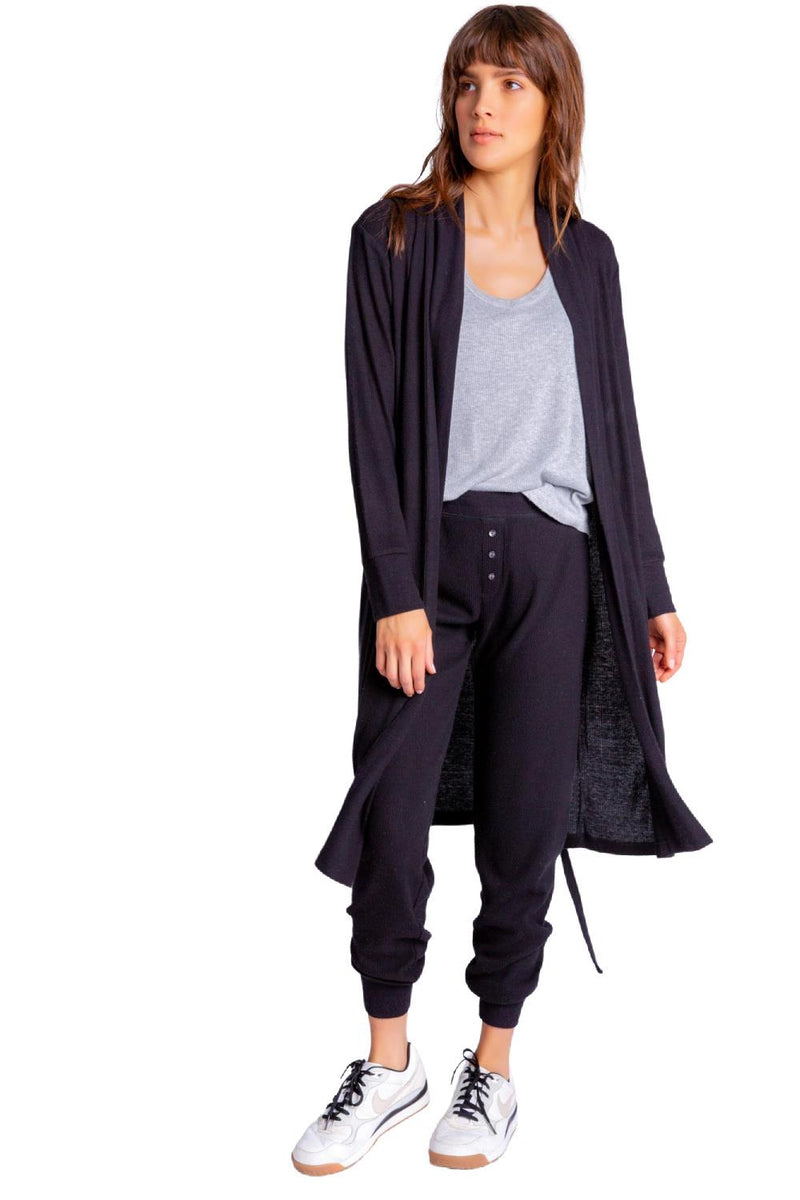 PJ Salvage Textured Essentials Jammie Pant RITEP-BLACK