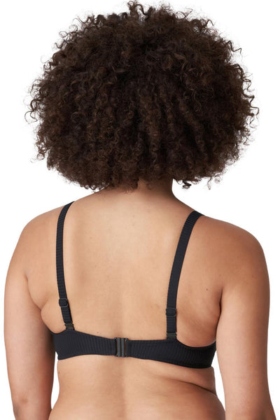 PrimaDonna Swim Sahara Padded Balcony Bikini Top, Black (4006316)
