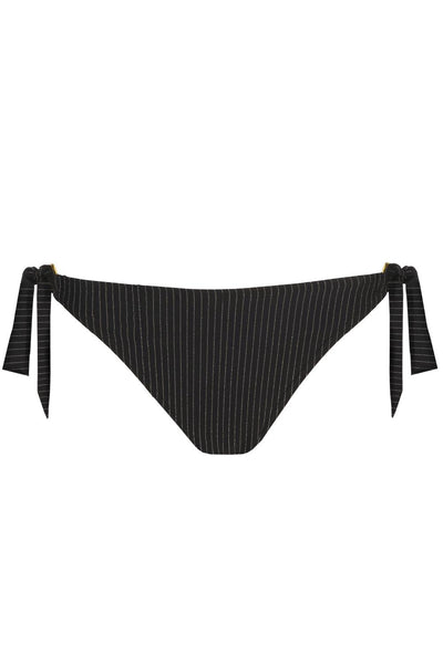 PrimaDonna Swim SOLTA Side Tie Brief, Black (4010153)