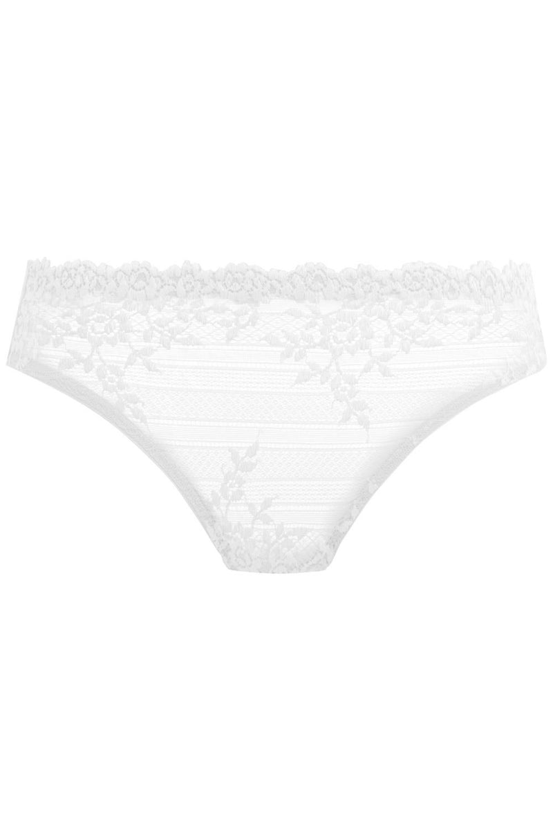 Wacoal Embrace Lace Bikini Brief, Delicious White (64391)