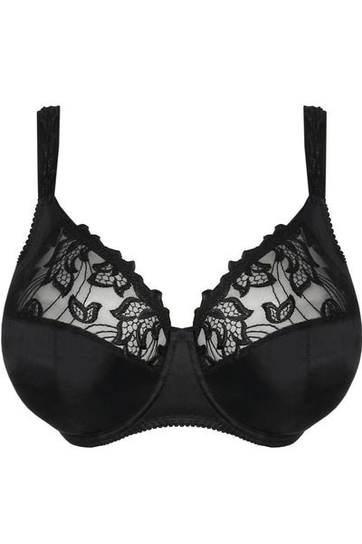 Deauville Full Cup Wire Bra (Cup-I,J,K) 0161815 Black