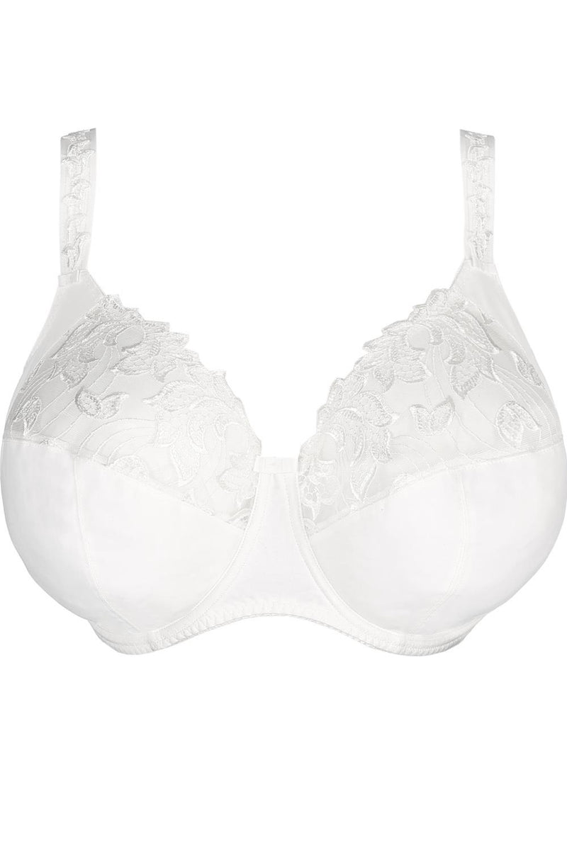 Deauville Full Cup Wire Bra (Cup-I,J,K) 0161815 White